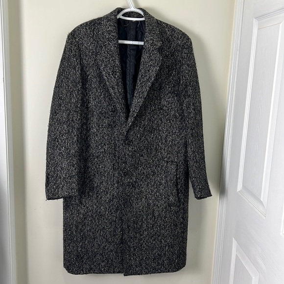 Boyfriend Button Seoul Outerwear Trench Slouch Coat Size Medium Oversized - Picture 3 of 15